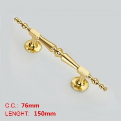 Punho de móveis de ouro de luxo - guarda-roupa - armário - gaveta - porta