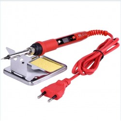80W Ferro de solda elétrica - display LCD - temperatura ajustável - 110V / 220V