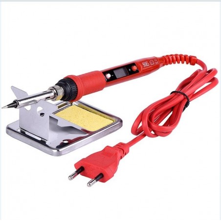 80W Ferro de solda elétrica - display LCD - temperatura ajustável - 110V / 220V