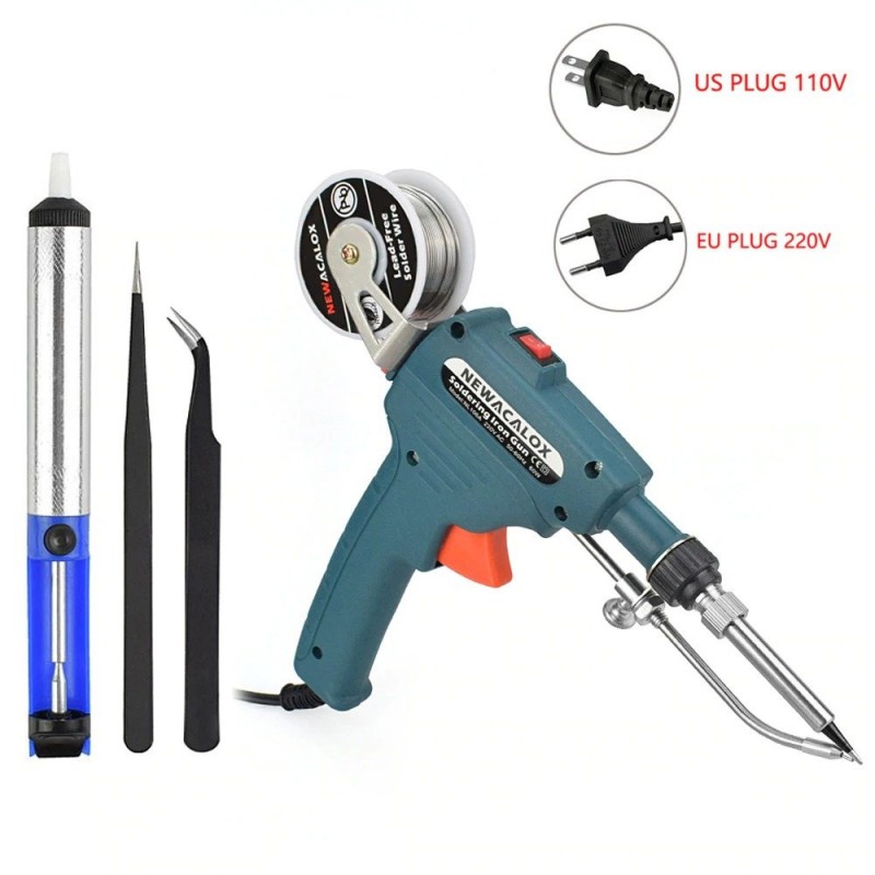 Ferro de solda 60W - estanho automático - arma de solda - 110V/220V Ferro de solda 60W - estanho automático - arma de solda - 110V/220V