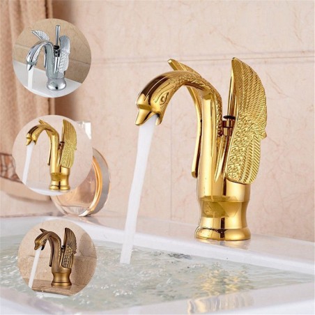 Luxury swan shaped faucet - tap with single holeFaucets
