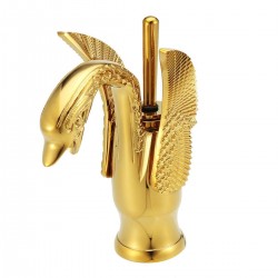 Torneira em forma de cisne de luxo - torneira com furo único