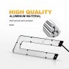Luzes de carro DRL - LED - COB - à prova d'água - 12V - 2 peças