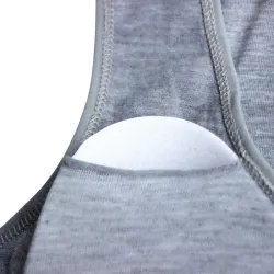 "SPORT" print - cotton fitness padded braWomen's fashion