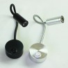 LED moderno Lâmpadas de parede - tubo flexível - 3W - preto - branco