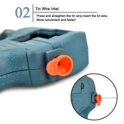 Ferro de solda 60W - estanho automático - arma de solda - 110V/220V