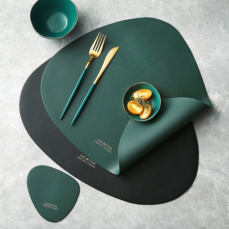 Table mat / coaster - non-slip - heat-insulation - for cutlery / plates / glassesCutlery