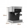 Máquina de café - espuma de leite - moedor de café - 20 Bar - 220V