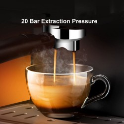 Máquina de café - espuma de leite - moedor de café - 20 Bar - 220V
