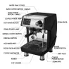 Máquina de café com espuma de leite para expresso / cappuccino - 15 Bar - 220V
