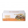 churrasco grelha - forno exterior - aço inoxidável e vidro - LPG 4 queimadores gás