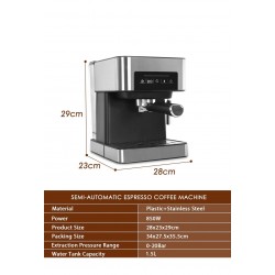 Máquina de café - espuma de leite - moedor de café - 20 Bar - 220V