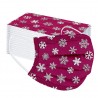 50 peças - máscara antibacteriana descartável / boca - 3 camadas - unisex - motivos de Natal