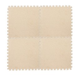 Quadrado mosaico - tapete de veludo - quebra-cabeças de espuma - tapete DIY 25 * 25 cm