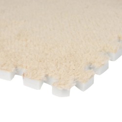 Quadrado mosaico - tapete de veludo - quebra-cabeças de espuma - tapete DIY 25 * 25 cm