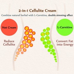 Creme anti-celulite - queima de gordura - emagrecimento - loção de massagem firme