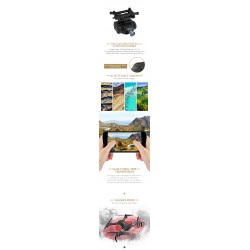 JJRC X7P SMART+ - 5g - wifi - fpv - 4k câmera - dois eixos gimbal - brushless