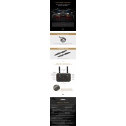JJRC X7P SMART+ - 5g - wifi - fpv - 4k câmera - dois eixos gimbal - brushless