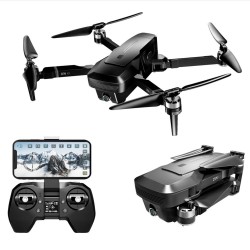 VISUO K1 - 5g - wifi - fpv - gps - câmera dupla 4k hd - brushless - dobrável