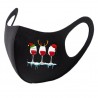 8 peças - máscaras protetoras face / boca - lavável - impressão de Natal