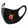 8 peças - máscaras protetoras face / boca - lavável - impressão de Natal