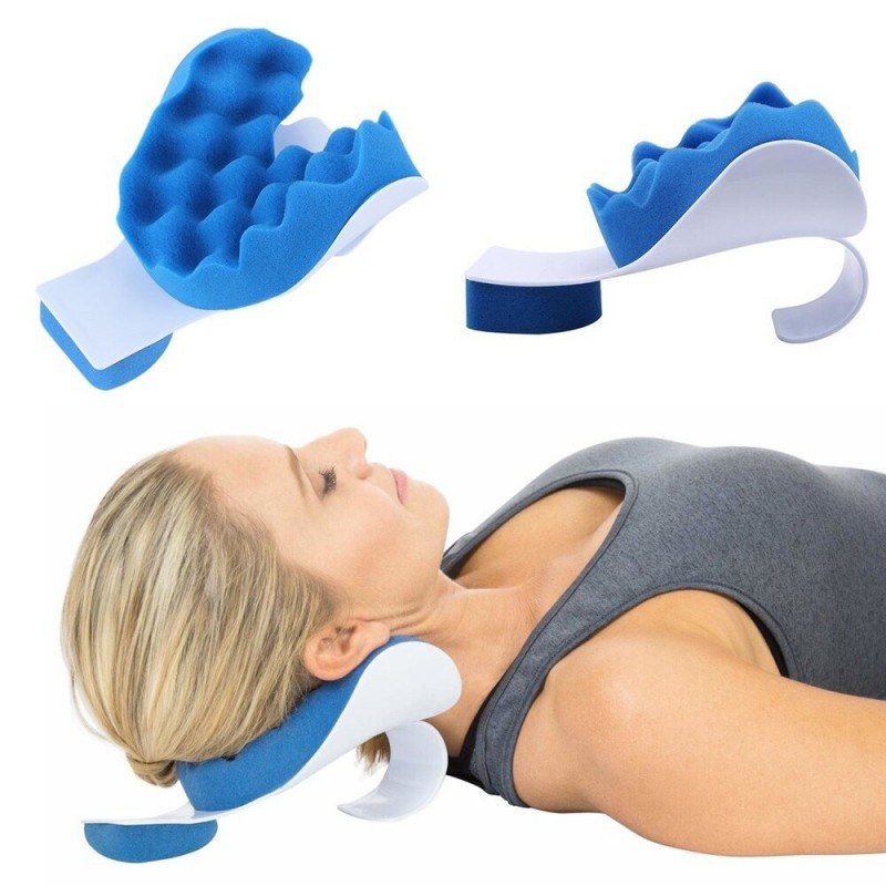 Neck - shoulder therapeutic support pillow - travel cushionMassage Neck - shoulder therapeutic support pillow - travel cushionMassage