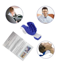 Neck - shoulder therapeutic support pillow - travel cushionMassage
