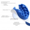 Neck - shoulder therapeutic support pillow - travel cushionMassage