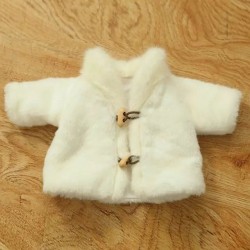Plush teddy bear with white coat - toyCuddly toys