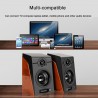 Wood grain speakers - bass stereo - computer speakersSpeakers