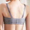 Sutiã push-up sexy - plus size - fechamento frontal - sem fio - sem costura