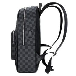 Polo mochila - projeto plaid - porta de carregamento USB - impermeável