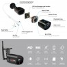 5 MP - 1920P HD - câmera de segurança sem fio - áudio de duas vias - WiFi - suporte Onvif - impermeável