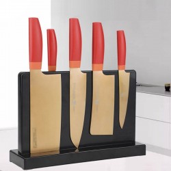 Duplo lado - poderoso ímã - suporte de faca de cozinha