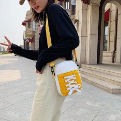 Bolsa Criativa - Estilo de sapato - Bolsa de ombro - preto - vermelho - amarelo - azul
