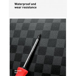 Polo mochila - projeto plaid - porta de carregamento USB - impermeável