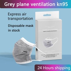 Descartável - máscaras civis - antivírus - kn95 - 5 máscaras de camada