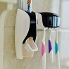 Dispensador de pasta de dentes automático - titular escova de dentes - acessórios de banheiro