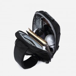 Saco multifuncional crossbody - anti-roubo - impermeável