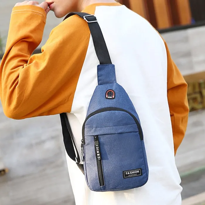 Shoulder bags - nylon waist pack- outdoor - usb chargingBags