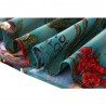 Retro - vintage - saia de algodão - impressão floral