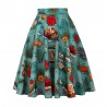 Vintage - retro - 50s - saias florais tropicais