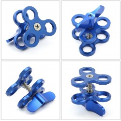 Aluminum - Arm Ball - Butterfly Clip - Gopro 5 6 CameraAccessories