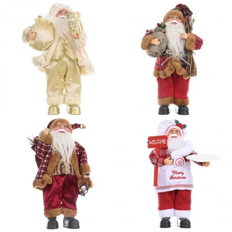 Decoração de Natal - Papai Noel - mini boneca de pano