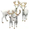 Decoração de Natal - renas brancas - veado