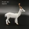 Decoração de Natal - renas brancas - veado