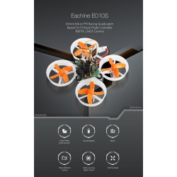 Cada um E010S - Micro - FPV - Receptor compatível Frsky