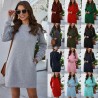 camisola manga comprida - mini vestido