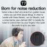 Bluedio T7 - ANC - Bluetooth 5.0 - fone de ouvido sem fio - HiFi