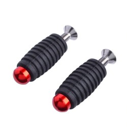 CNC - M6 - alavanca de freio de mudança de engrenagem de motocicleta - apoios para Honda CB599 CB600 HORNET CBR600F CBR600RR CB9